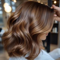 Professional blow dry and hair styling at Hello Beauty Edinburgh